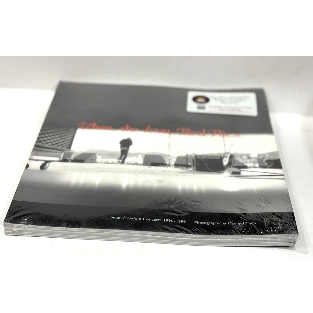 When the Iron Bird Flies Tibetan Freedom Concerts Danny Clinch Book Sealed